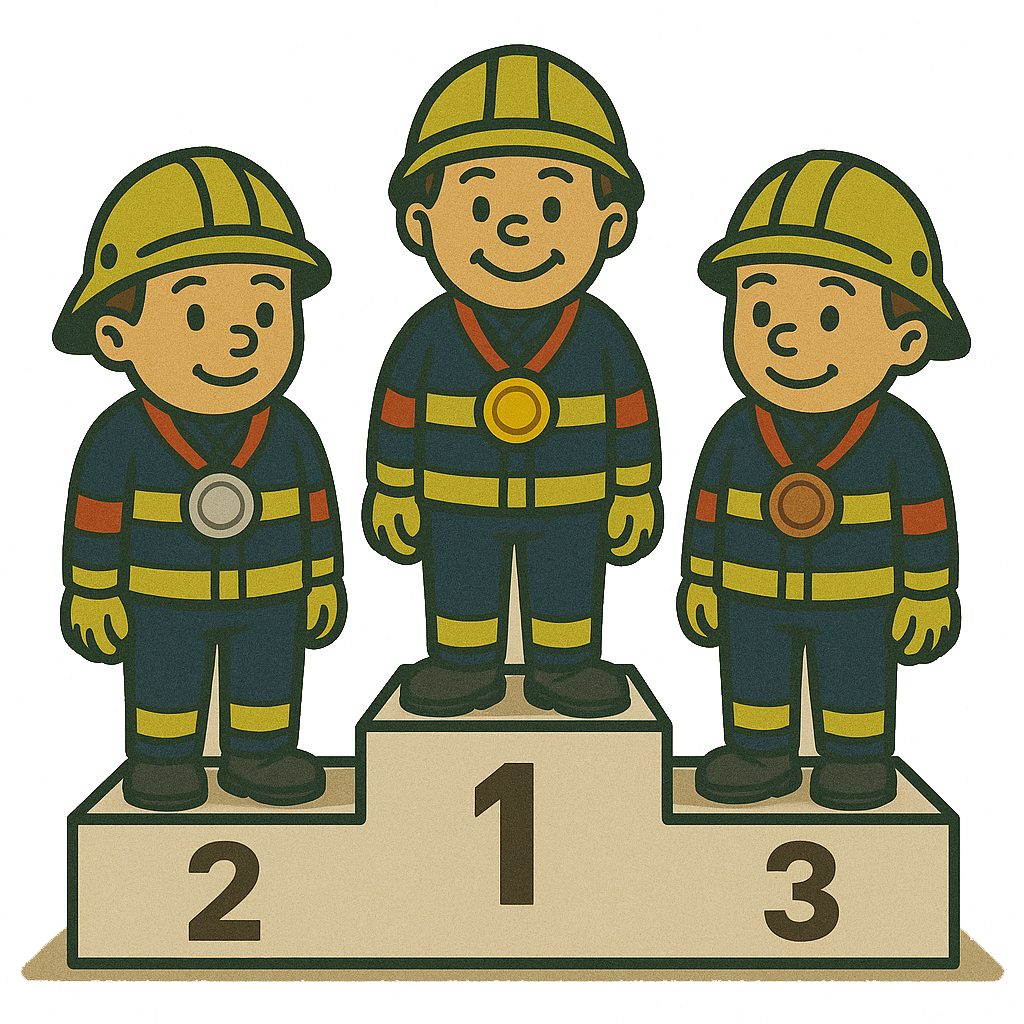 Vyhodnocení po každé kategorii